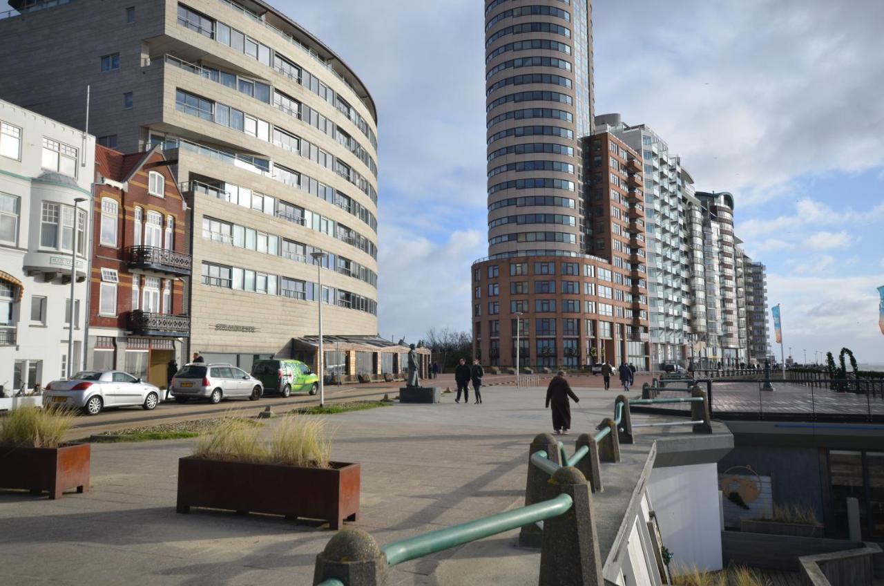 Fraai Appartement Direct Aan Zee Op Toplocatie. Vlissingen Dış mekan fotoğraf